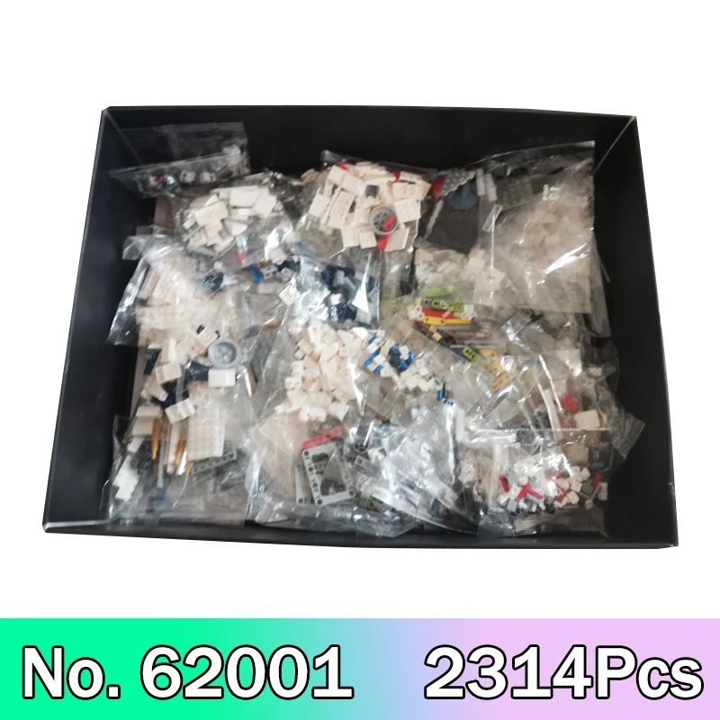 

2314 PCS New Blocks 62001 Star Plan Robot Compatible 75308 Blocks Bricks Educational Toy Birthday Gift