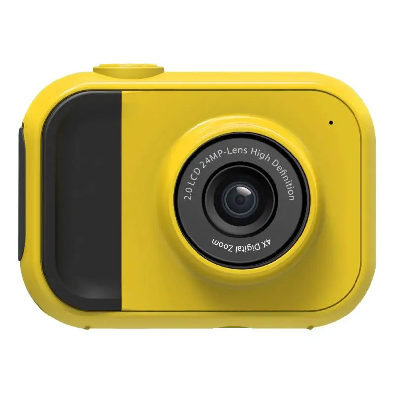 Fashion Cute 1080P Children's Camera USB Rechargeable Portable Universal Durable Video Camcorder 4x Zoom For Kids Gift | Электроника