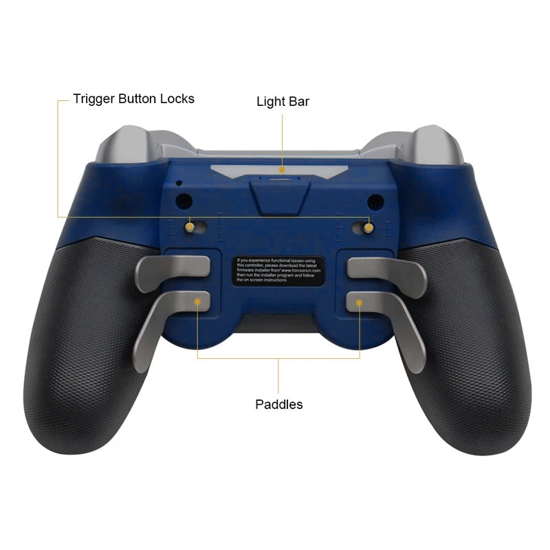 RGB светодиодный светильник 2 4G беспроводной геймпад для Playstation 4 игровой