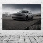 Настенная картина с изображением мускулов, демонов, автомобилей