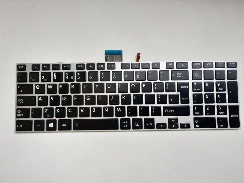 Клавиатура США с подсветкой для Toshiba Satellite E55-A5114 E55T-A5320 | Компьютеры и офис