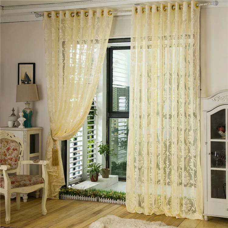 Новые корейские вышитые полые оконные трубки для гостиной столовой спальни|window