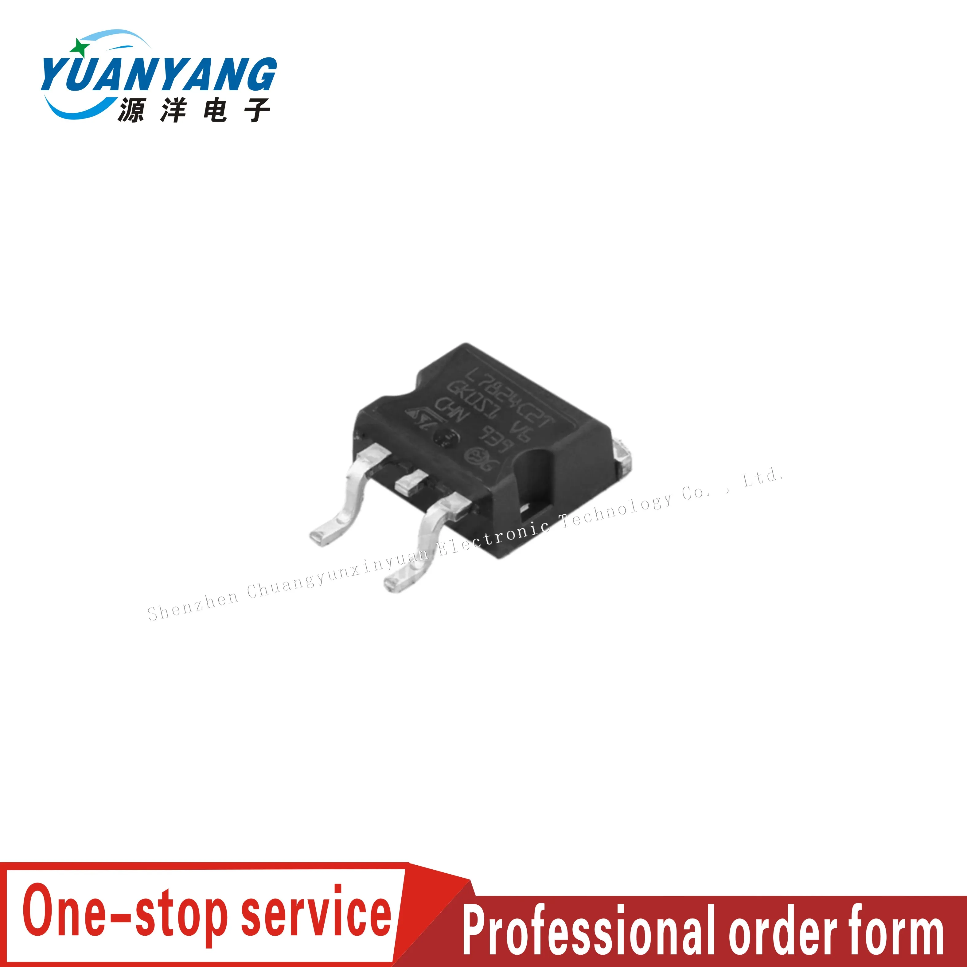 

L7824CD2T-TR 24V 1.5A Voltage Regulators TO263 L7824CD2T-TR 24V 1.5A Voltage Regulators TO263 L7824CD2T-TR 24V 1.5A Voltage Regu