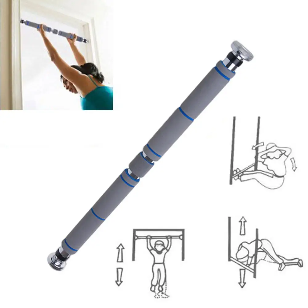 

Door Horizontal Steel Adjustable Training Bars For Home Sport Bar Workout Pull Up Arm Training Sit Up Bar Fitness Push Up Equipm