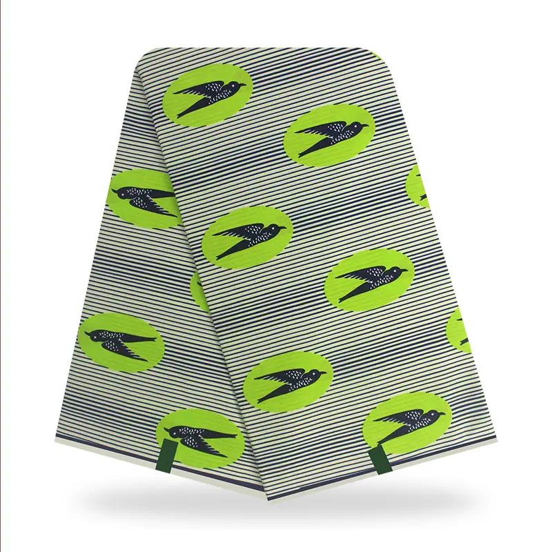 

high quality African Real Wax Print Fabric African Wax For Nigerian On Sale Organza Print 100% Cotton Wax Fabric