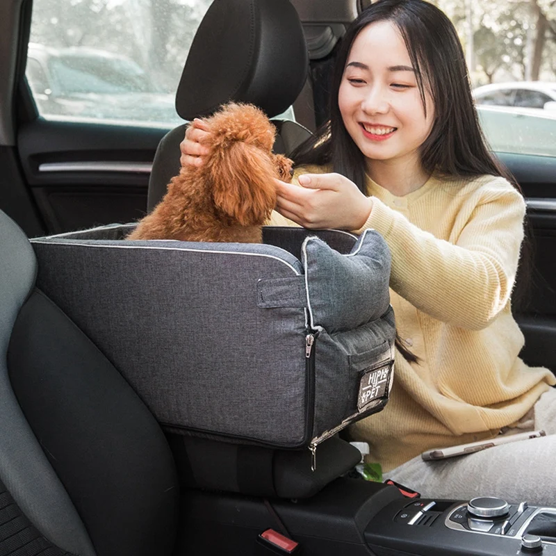Автомобильная консоль управления переносной подлокотник для домашних животных