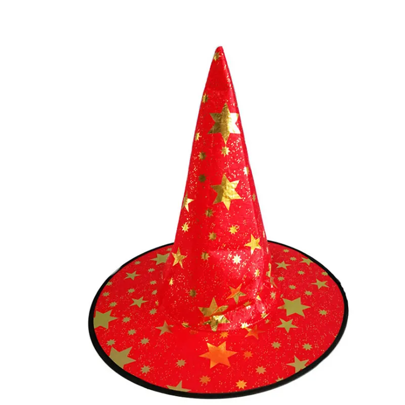 Funny Witches Caps Fancy Dress Ribbon Witch Hat Party Hats Cosplay Costume Accessories Halloween Decor Hot Sale | Детская одежда и