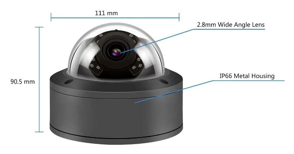Hikvision Совместимость 5MP купольная POE ip-камера наружная Buid-in-Mic домашняя камера видеонаблюдения IP66 IR 30m ONVIF H.265