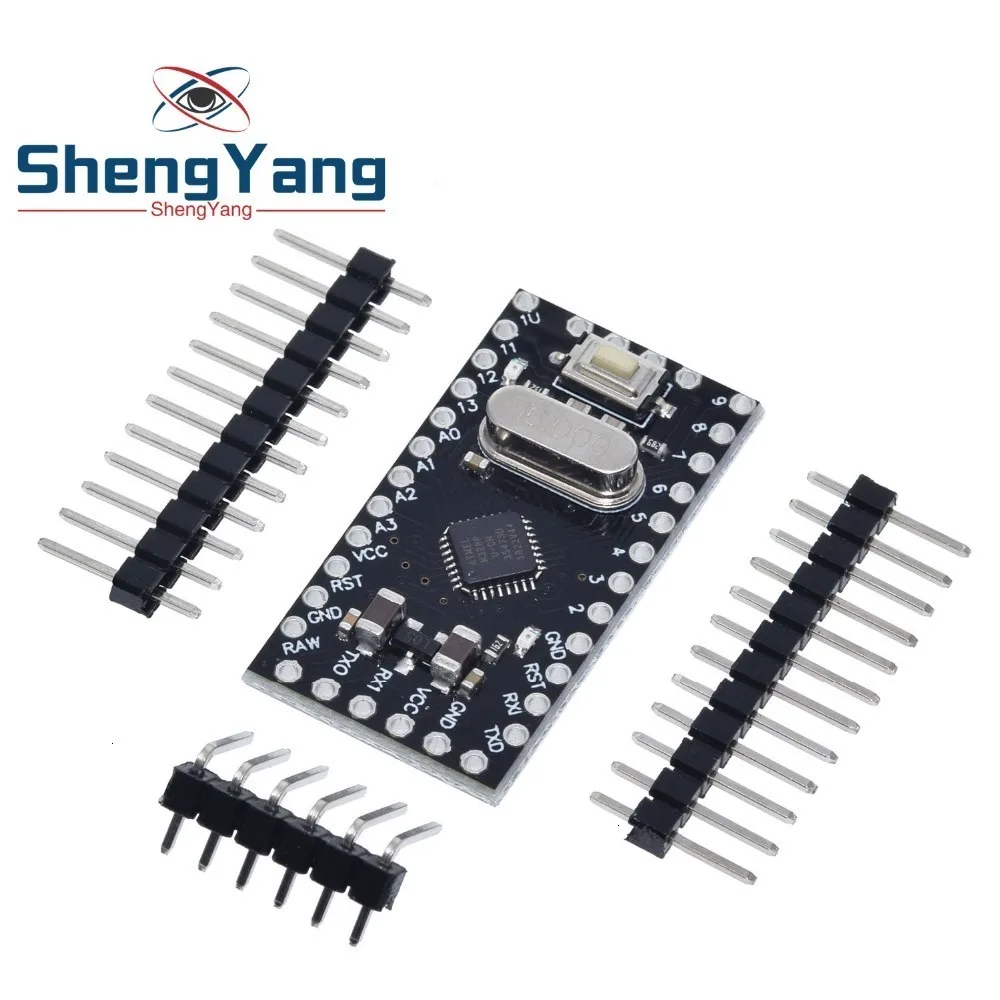 1 шт./лот ATMEGA328P Pro Mini 328 ATMEGA328 3,3 V/8 МГц 5 V/16 МГц для Arduino CP2102 PL2303 Ch340g FT2302RL драйвер