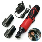 WENXING Электрический гайковерт , 38 дюйма, 12 В, 90 , 65 нм, прямоугольный гаечный ключ с трещоткой, инструмент с 2 аккумуляторами, штепсельная вилка UKUSEU электро инсрументы