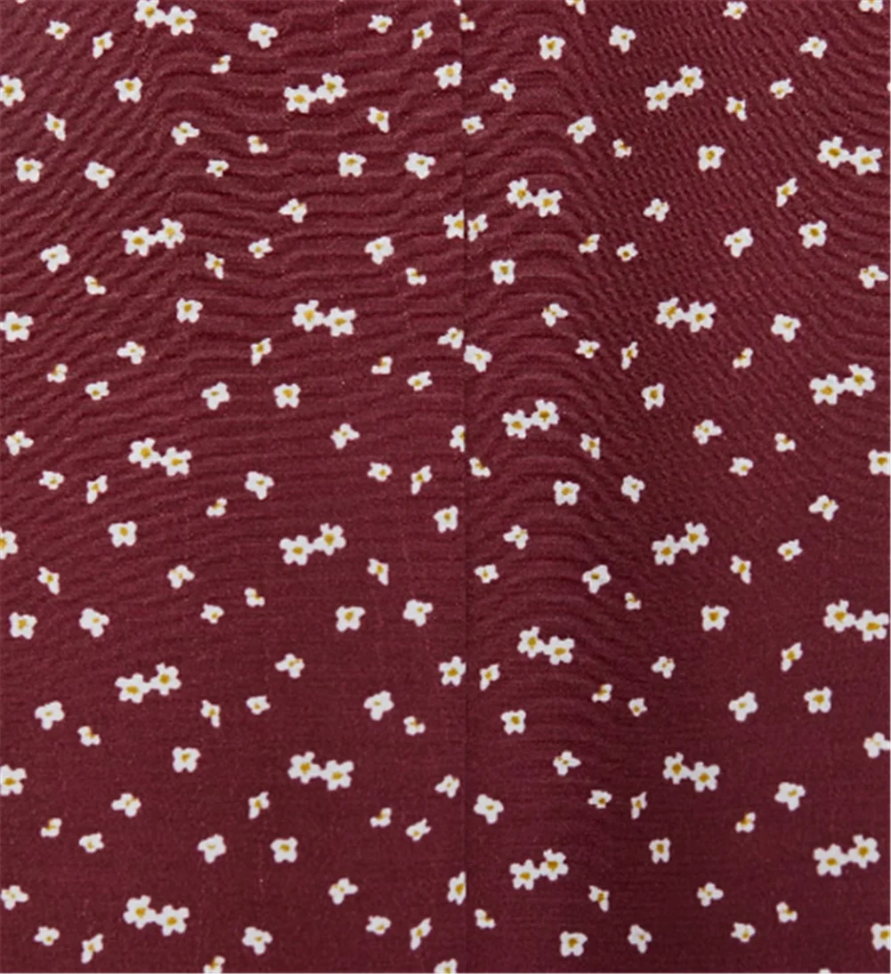 Boho ZA/Новинка летнее женское платье миди с принтом модное длинными рукавами и