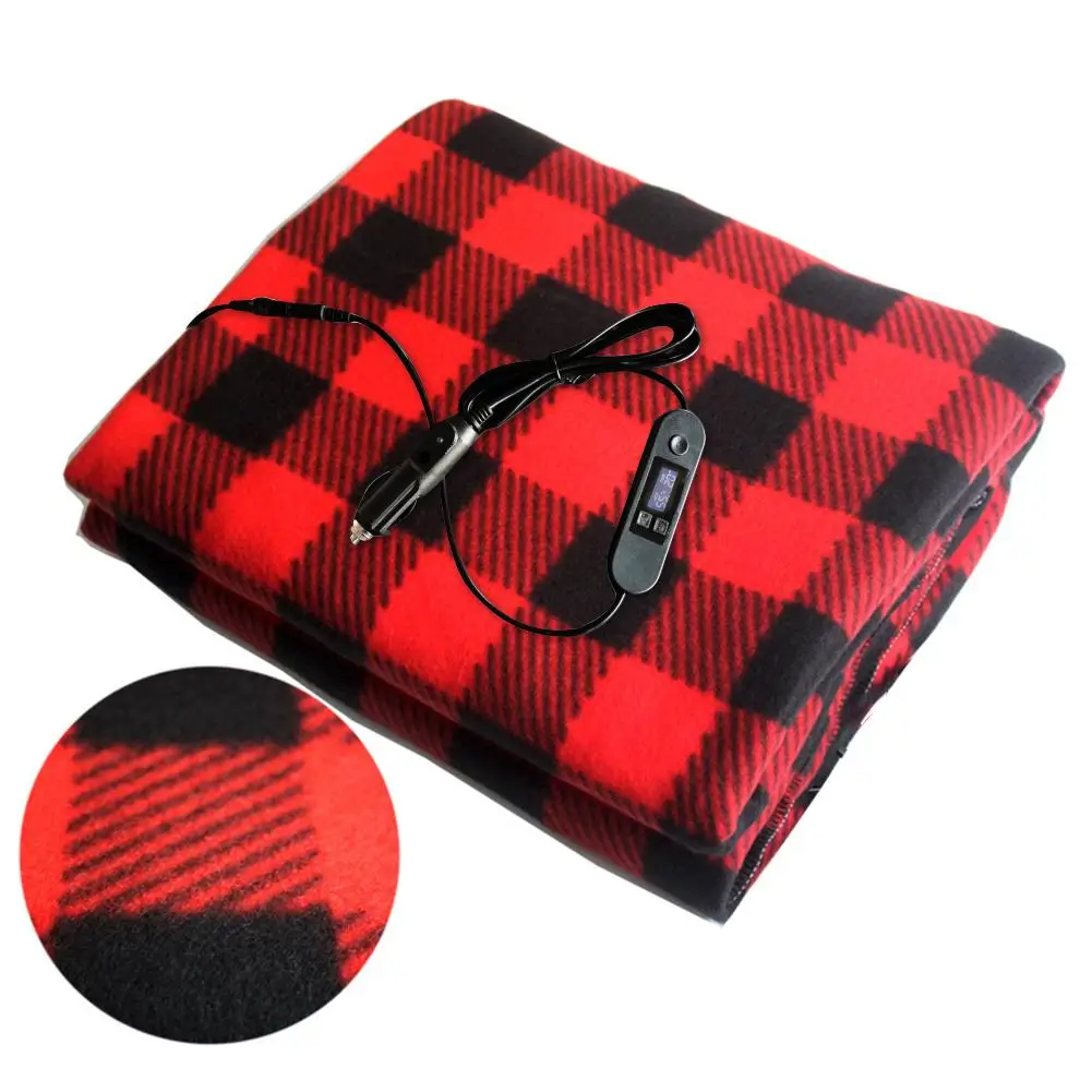 Одеяло с электрическим подогревом для автомобиля 100*60 см 12 В интеллектуальное