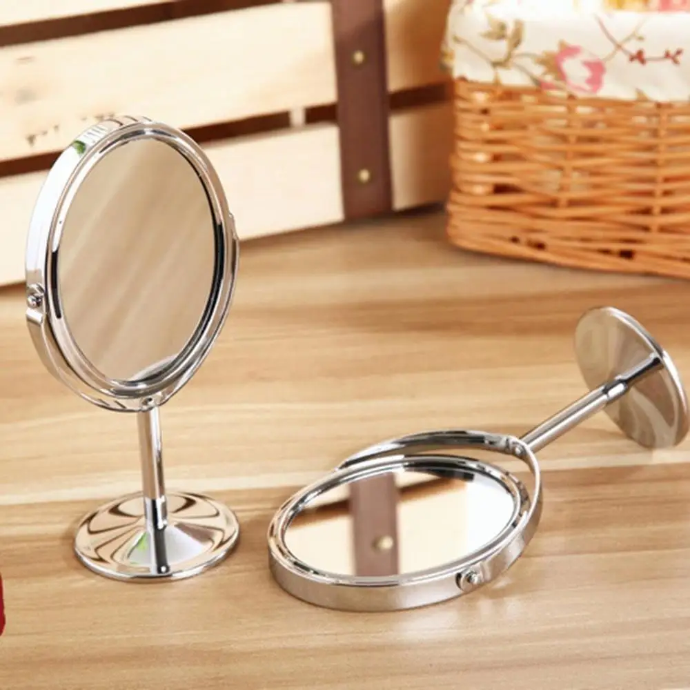 828t корейское металлическое зеркало для макияжа зеркальные зеркала настольные