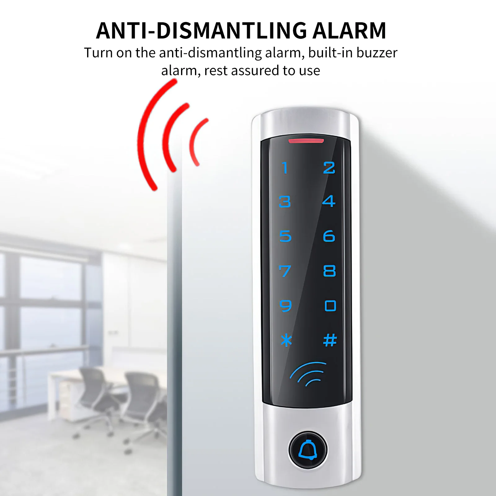 

Система контроля доступа с RFID-клавиатурой и блоком питания