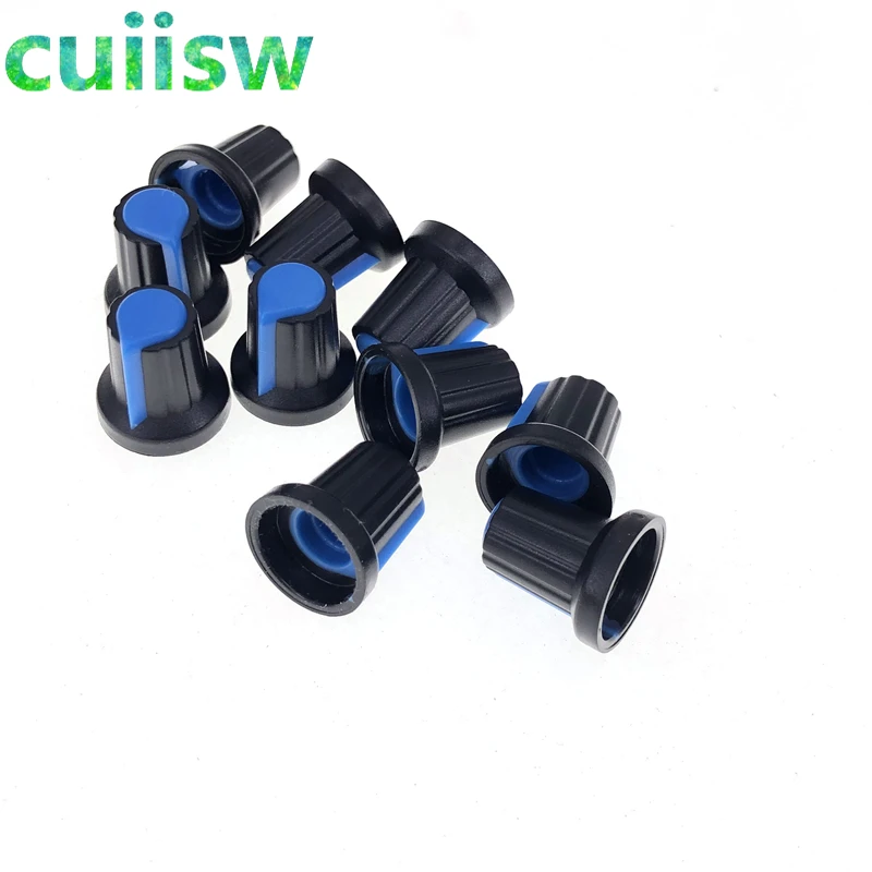 100 шт. ручка/диаметр 6 мм ручка (разные цвета)/диаметр 15 * 17 мм|potentiometer knob|6mm knobknob 6mm |