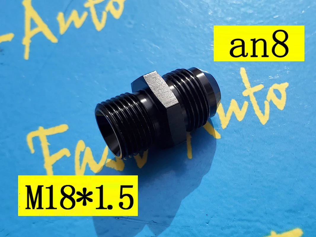Мужской M18 P1.5 * 1 5 x m18 до 8an an8 an 8 адаптер|adapter fitting|m18 1.5an |