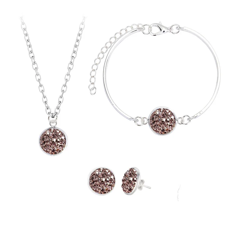 Японский набор украшений взрывы звезд простой браслет и ожерелье из