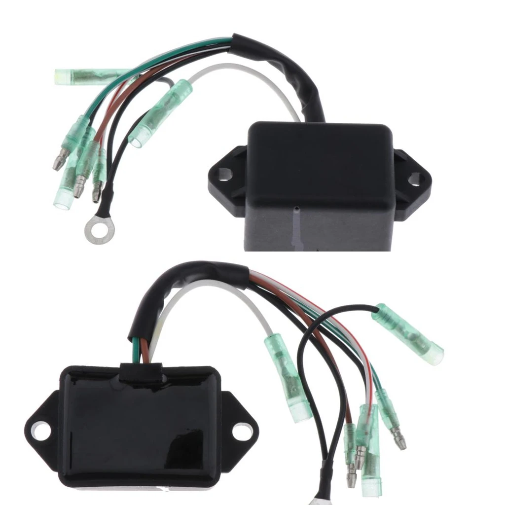 

2Pcs Outboard Motor Ignition CDI Unit for Yamaha 2 Stroke 4HP 5HP 1998-2002