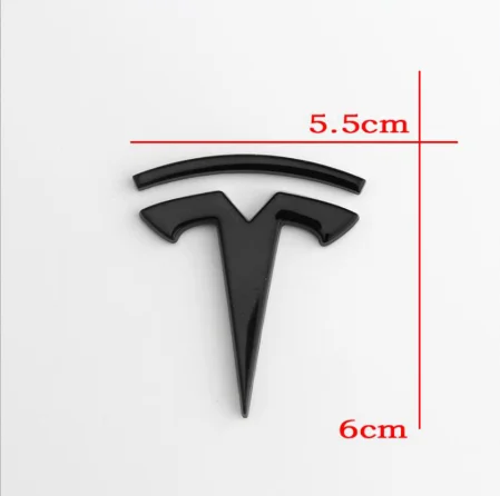 

Car Rear Trunk Emblem Badge window body Decals decoration stickers accessories Car 3D metal sticker for Tesla model 3 X S logo