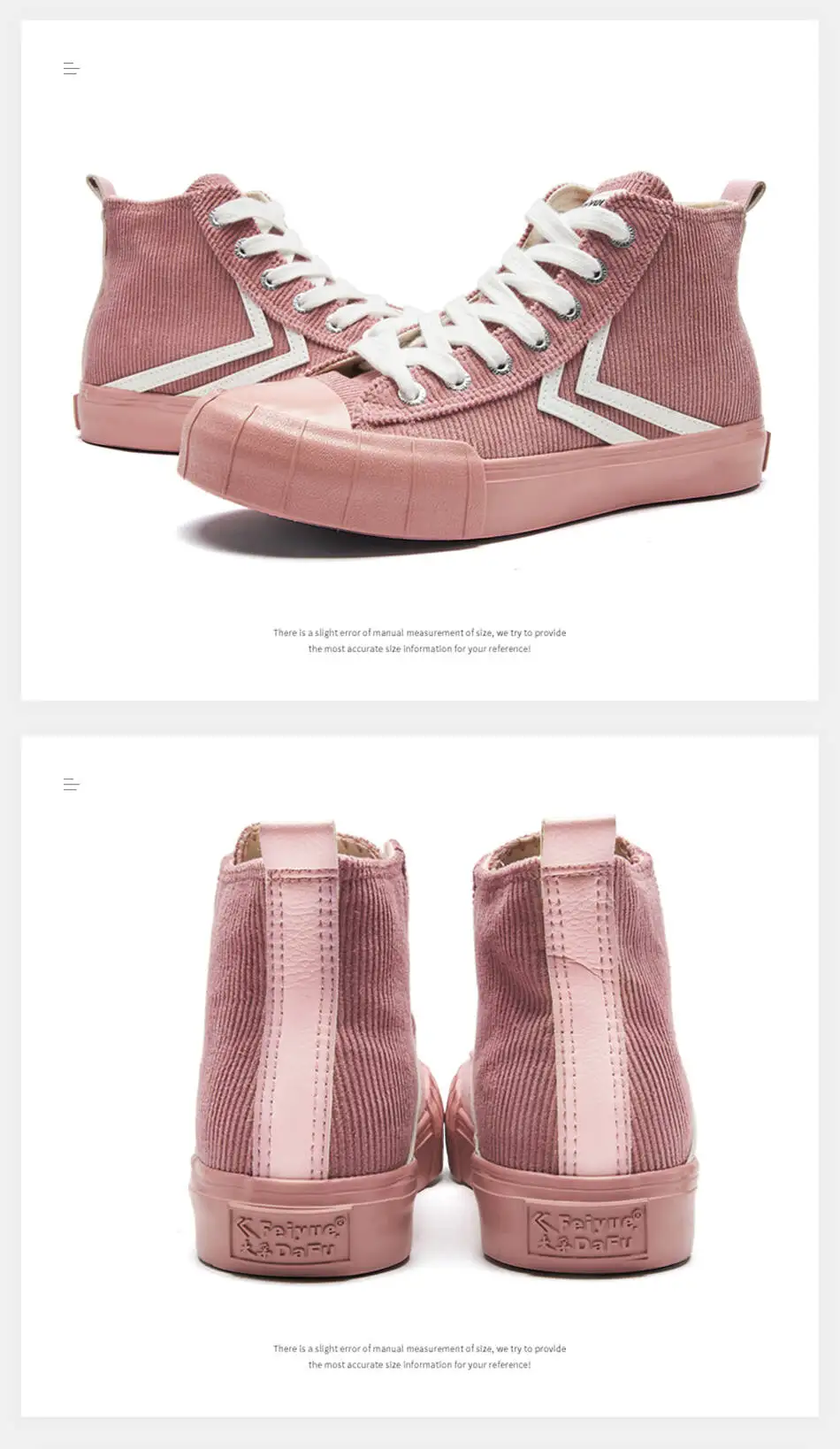Feiyue/Высокая Повседневная обувь; коллекция 2160 года; Женская обувь в стиле ретро с эластичной стелькой на шнурках; модные вельветовые туфли; мужские осенние туфли на плоской подошве в уличном стиле