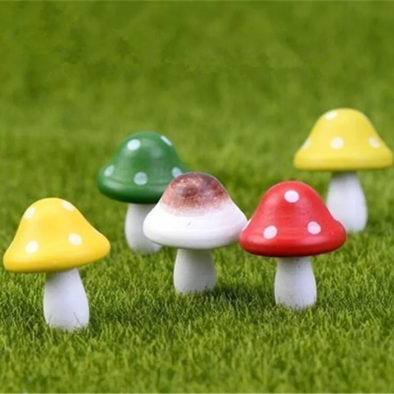 Яркие мини грибы|Статуэтки и миниатюры| |