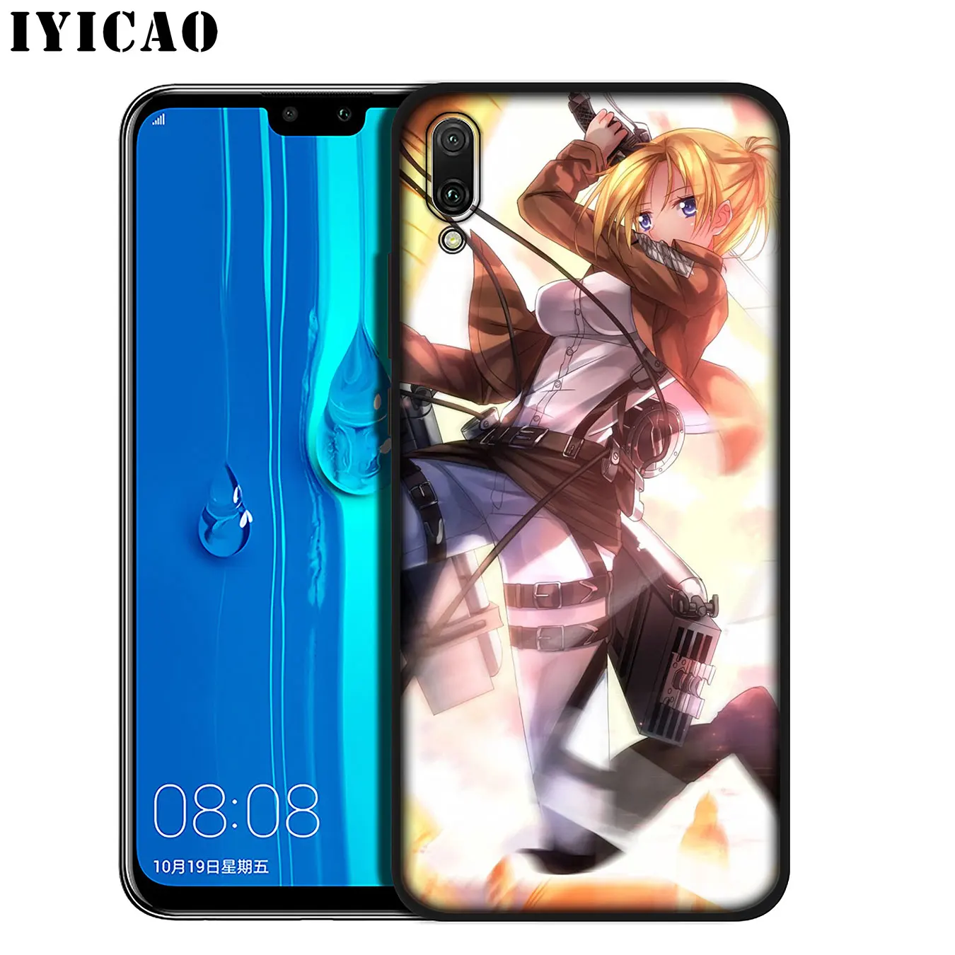 IYICAO Attack on Titan Anime Armin Arlart Мягкий силиконовый чехол для телефона Huawei Mate 30 20 10 Pro Black Nova