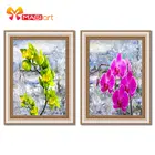 вышивка крестом наборы рукоделие, наборы для вышивки 11CT водорастворимые рисунки на холсте 14CT современный стиль, цветы в фотографиях