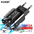 Портативное Сетевое зарядное устройство с USB-разъемом, 18 Вт