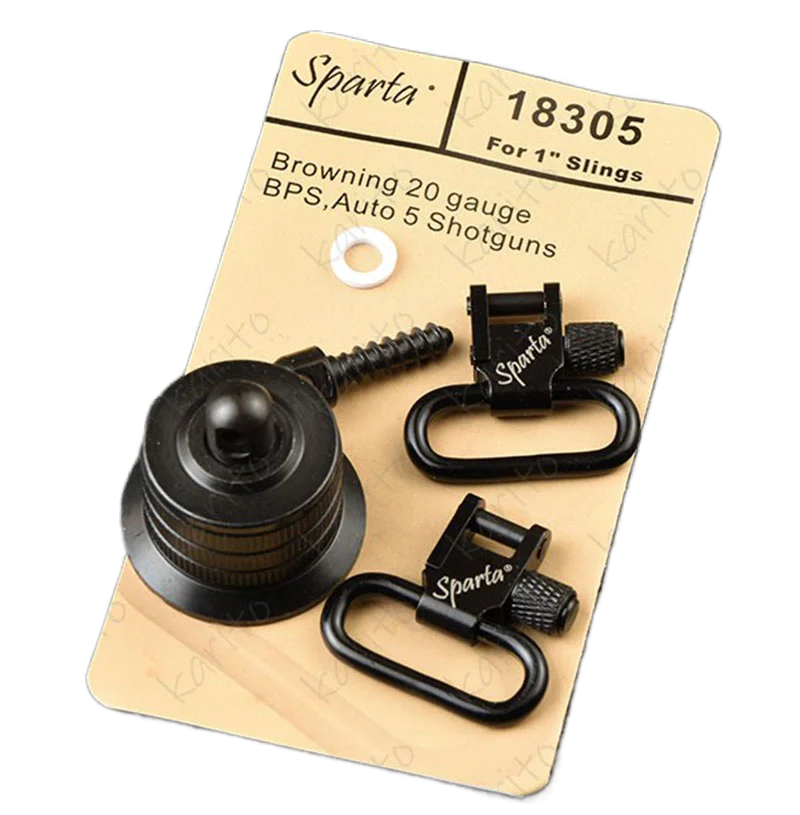 

Sparta For Browning 20 Gauge BPS Auto 5 Shotgun Cap Adapter 1 Inch Sling QD Steel Swivels 18305 M4680Hunting Accessories