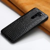 genuine leather phone case for xiaomi redmi note 8 pro note 8t 7 6 5 plus cover for xiomi mi 10 9 lite 9t pro 8 9 a3 a2 note 10