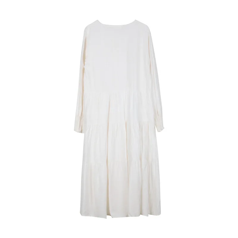 

French Retro Short Sleeve Dresses 2021 New Summer Women's Korean Chic Loose Femme Robe Simple Solid Straight Plus Size Dress