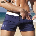 JOCKMAIL, одежда для плавания, мужские сексуальные плавки, купальный костюм, мужские трусы для плавания, пляжные шорты, mayo de praia ho, мужские купальные шорты