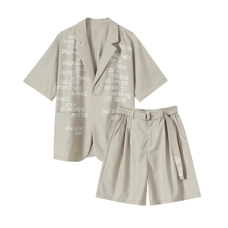 

Summer Korean style suit short-sleeved suit men M10-AC-2107