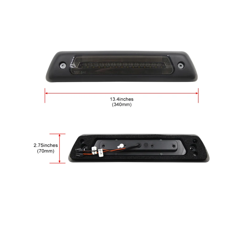 Подходит для Ford F 150 F150 Pickup Trunk 2009 2014 светодиодный задний красный третий тормозной