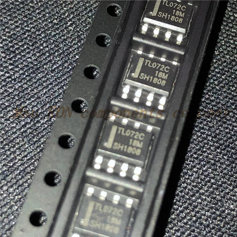 10 шт./лот TL072CDR TL072C SOP8 SOP TL072 SMD нормально работающие усилители с низким уровнем шума