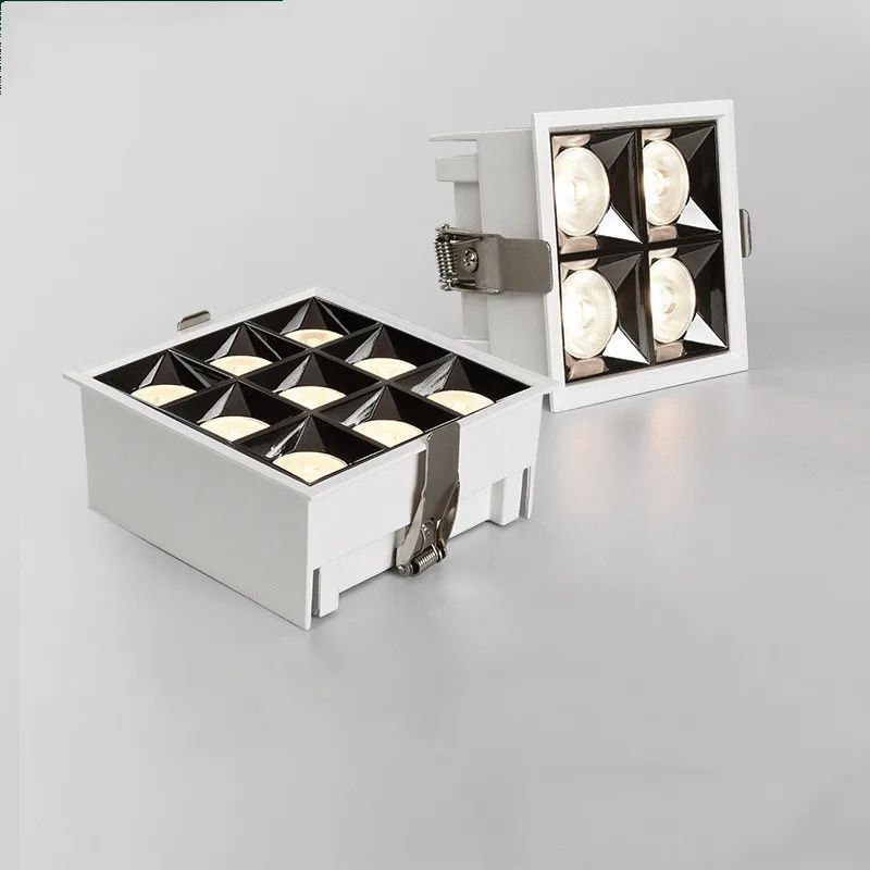 Встраиваемый светодиодный светильник для решетки радиатора 12 Вт 27 COB