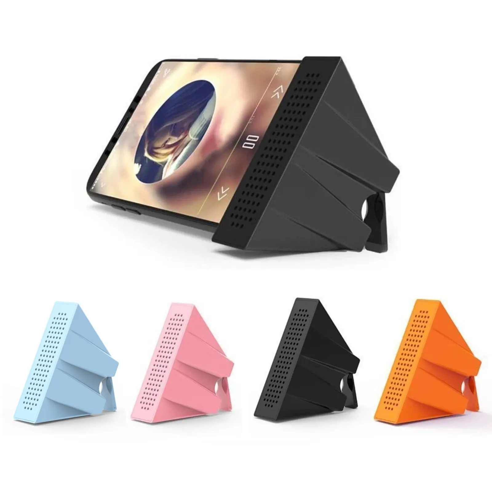 Держатель сотового телефона усилитель звука держатель практичный инструмент