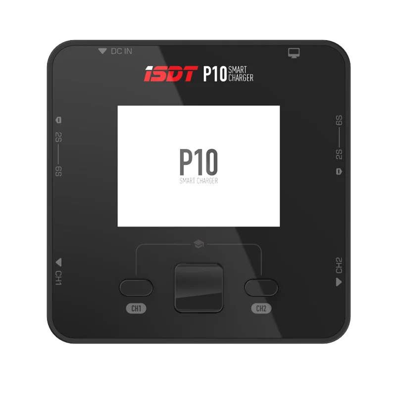 Cargador de equilibrio de bater&iacute;a de doble canal para Lilon LiPo LiHV NiMH Lipo, modelos RC, ISDT P10 / P20 250WX2 10AX2 / 500WX2 20Ax2-3