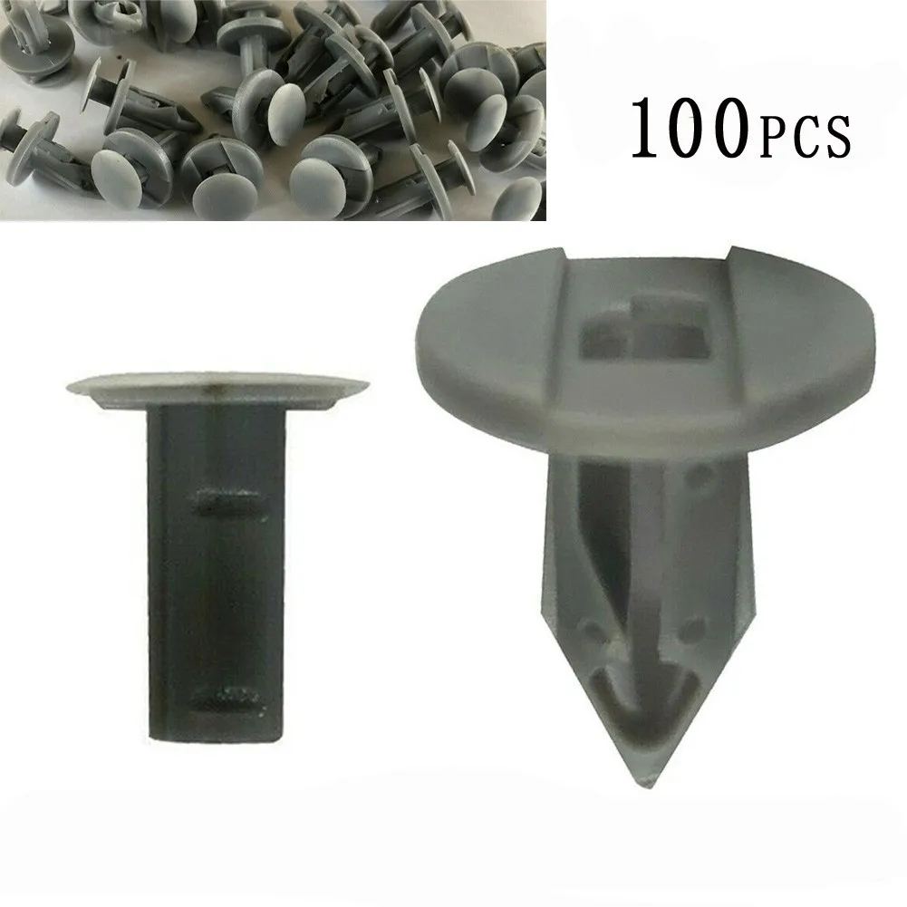 

Longer Panel Clip Parts Replacement Trim Universal Van 100pcs 8mm Hole