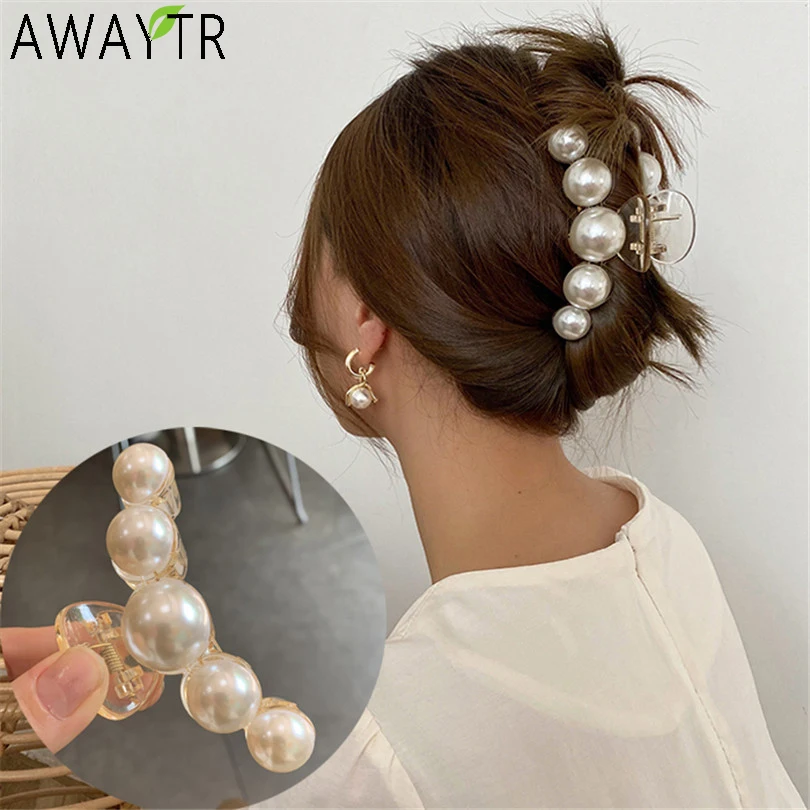 Awatir – Barrettes à cheveux en acrylique pour femmes, accessoires de coiffure, maquillage, grande taille, Hyperbole, 2021  (0)