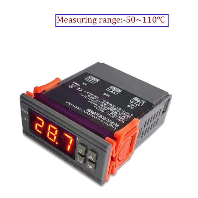 Pymeter ультра широкий напряжения микрокомпьютер интеллектуальный цифровой дисплей регулятор температуры диапазон рабочего напряжения AC90V~ 250V
