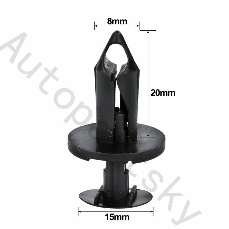 21030249 Push Type Retainer Clips for GM / Ford &amp Chrysler Jeep Dodge Rivet Trim Moulding Clip w/ High Quality | Автомобили и