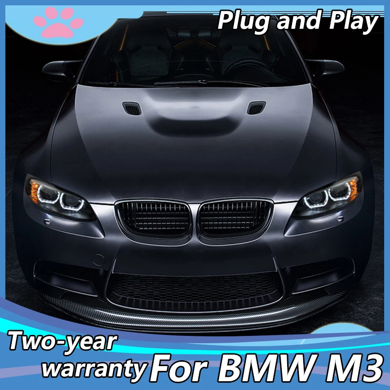 

Car Styling case for BMW M3 328i 335i 330i E92 E93 2006-2012 LED Headlights LED Headlight H7 D2H HID Angel Eye Bi Xenon Beam