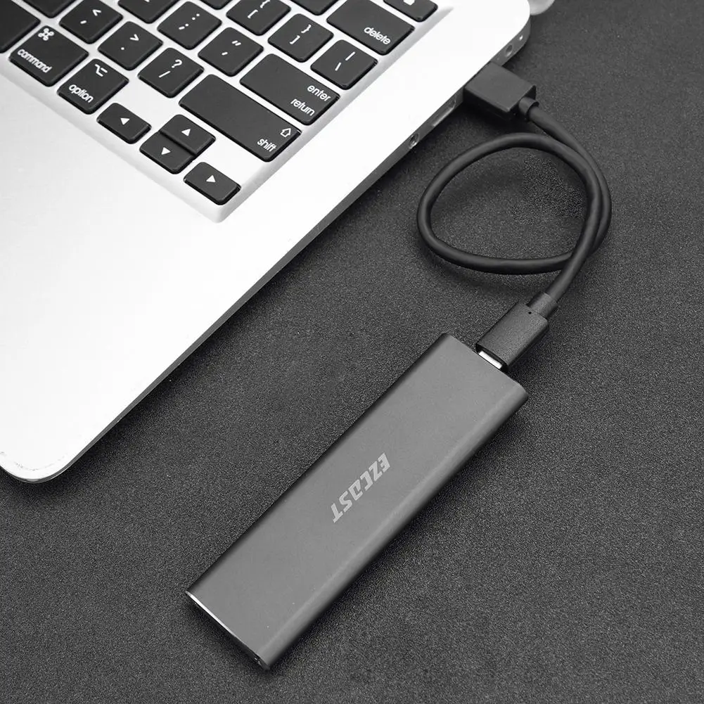 M2 SSD чехол NVME PCIe корпус M.2 к USB Type C 3. 0 GEN2 M Ключ адаптер жесткий диск коробка 10 Гбит/с