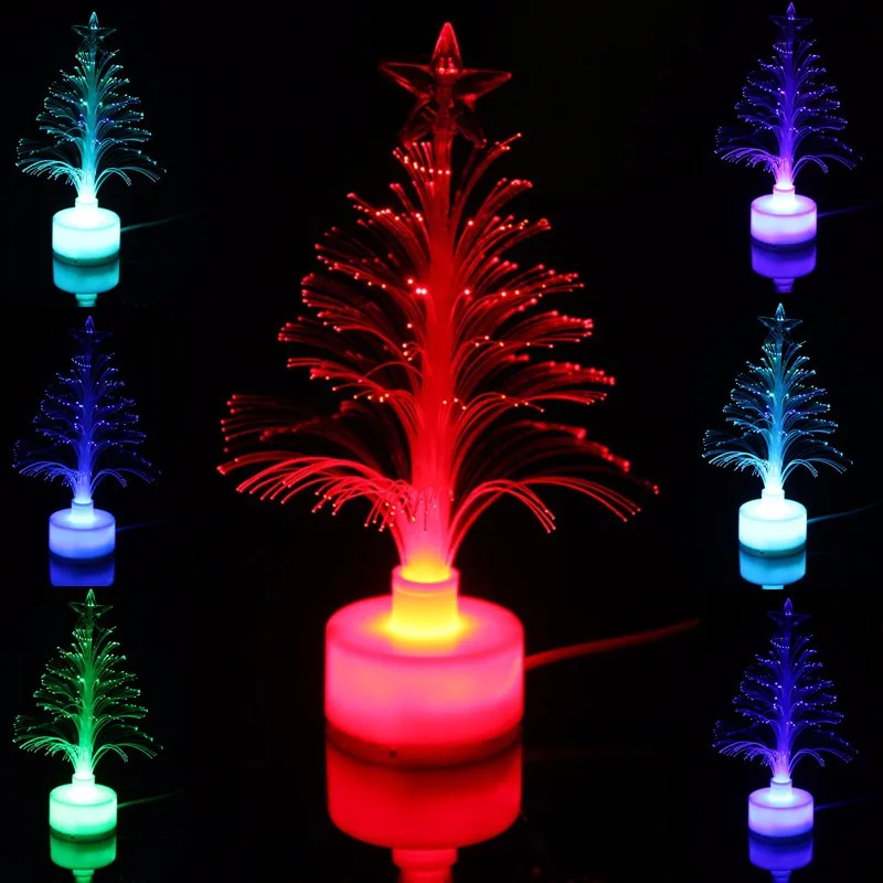 Миниатюрный светодиодный ночник Mising с USB меняющий цвет волоконно оптический