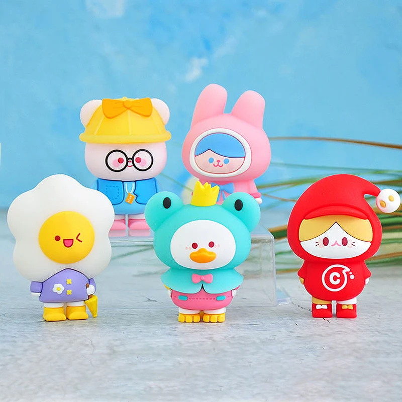 

Kawaii Sweetheart Cute Anime Series Mistery Blind Box Cartoon Doll Desktop Decoration Toys For Girls PVC Model Gift Collection