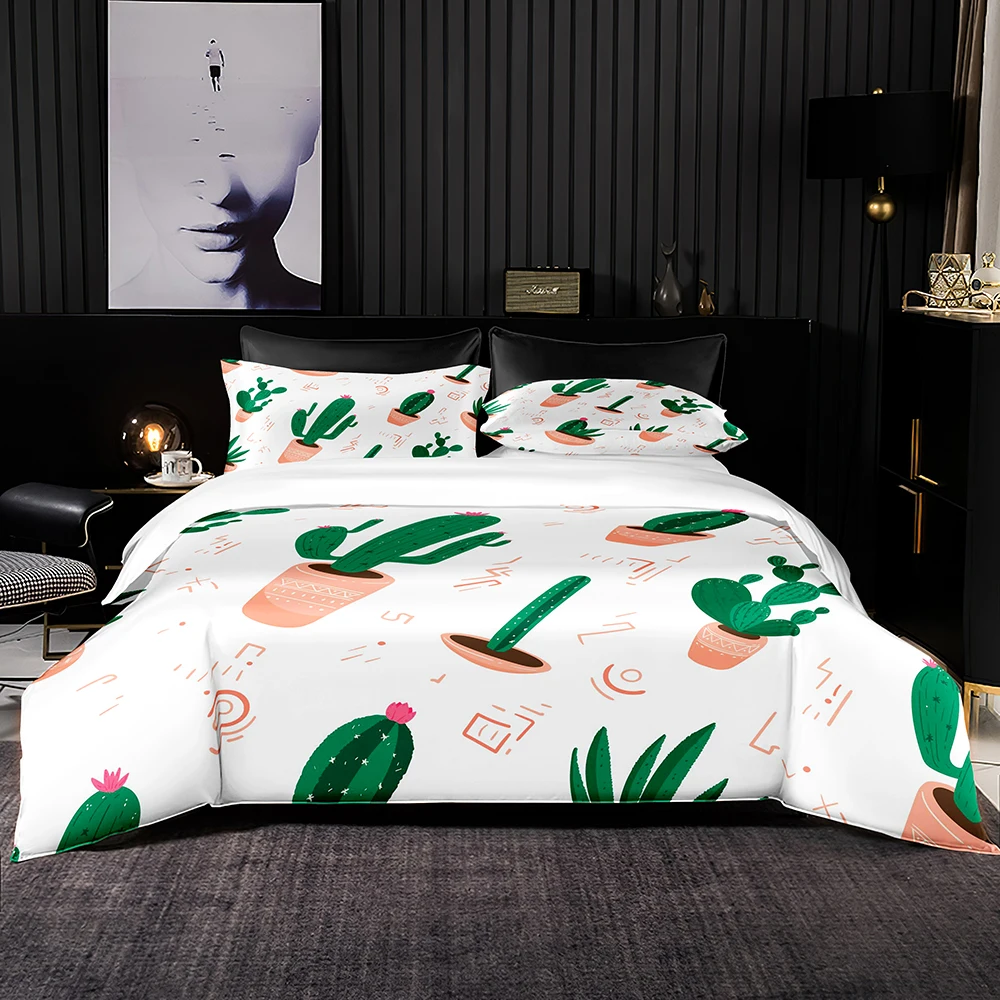 Семейный комплект постельного белья из 2/3 предметов пододеяльник с 3D рисунком