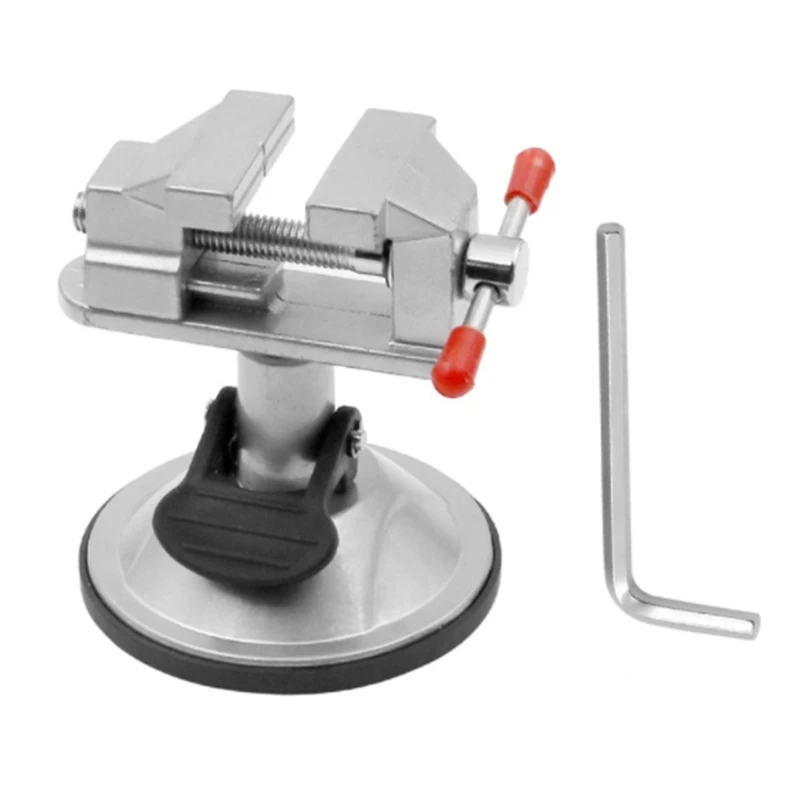 

Table Vise Household Workbench Toggle Clamp Pliers Adjustable Jaw Screw Quick Positioning Fixture 360 Degree Rotating