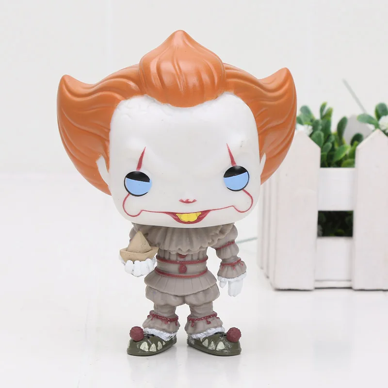 6 NECA Horror Stephen King's Movie It pennywise фигурка Джокер клоун Классическая канализационная сцена модель ПВХ фигурка коллекционная игрушка - Цвет: 6