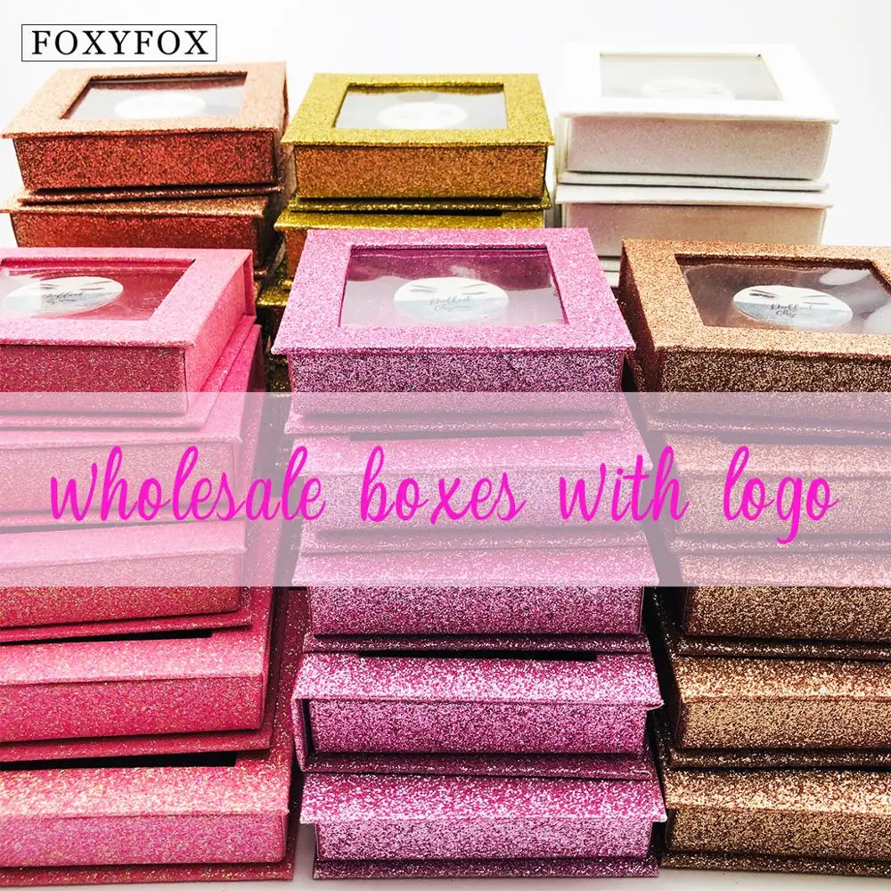 FOXYFOX оптовая продажа упаковочная коробка для ресниц искусственные 3d коробки
